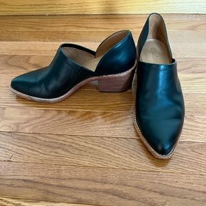 Madewell Size 6 1/2 Black Booties.